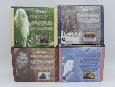 8x Herr der Ringe Figuren - Burger King 2001